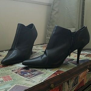 Nine West Black Booties